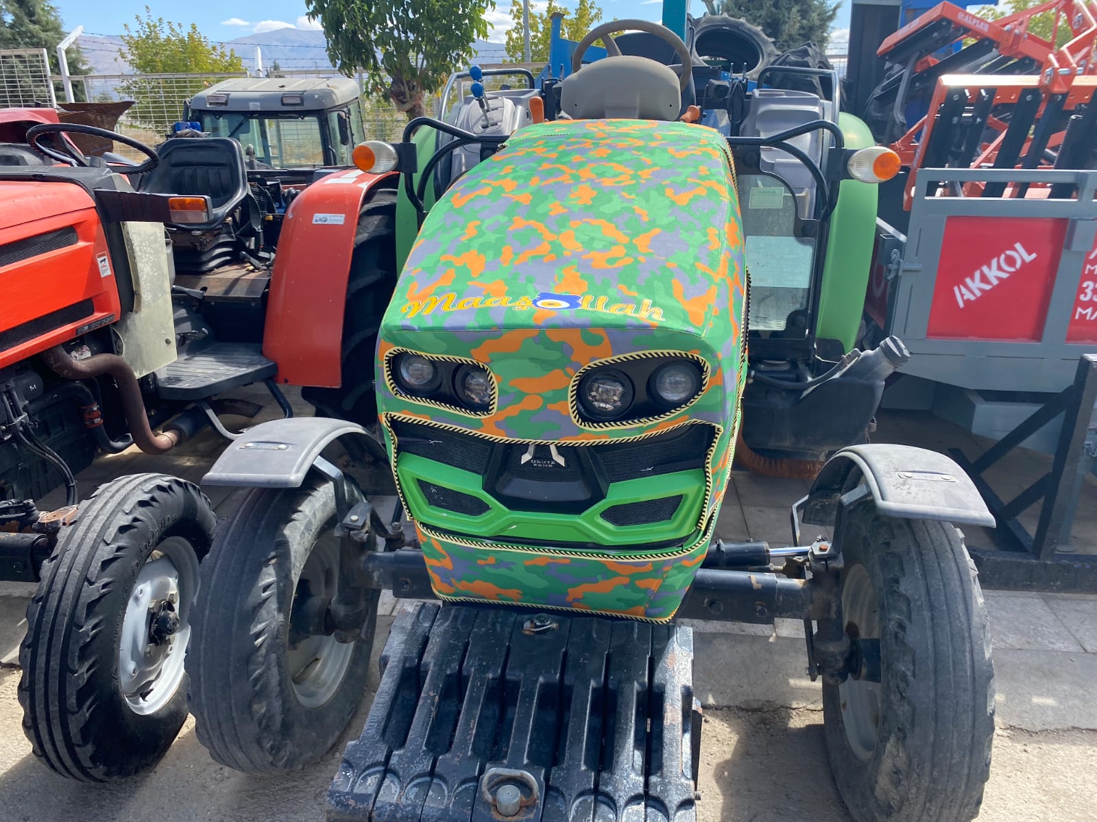 DEUTZ-FAHR 4065E TRAKTÖR KILIFI