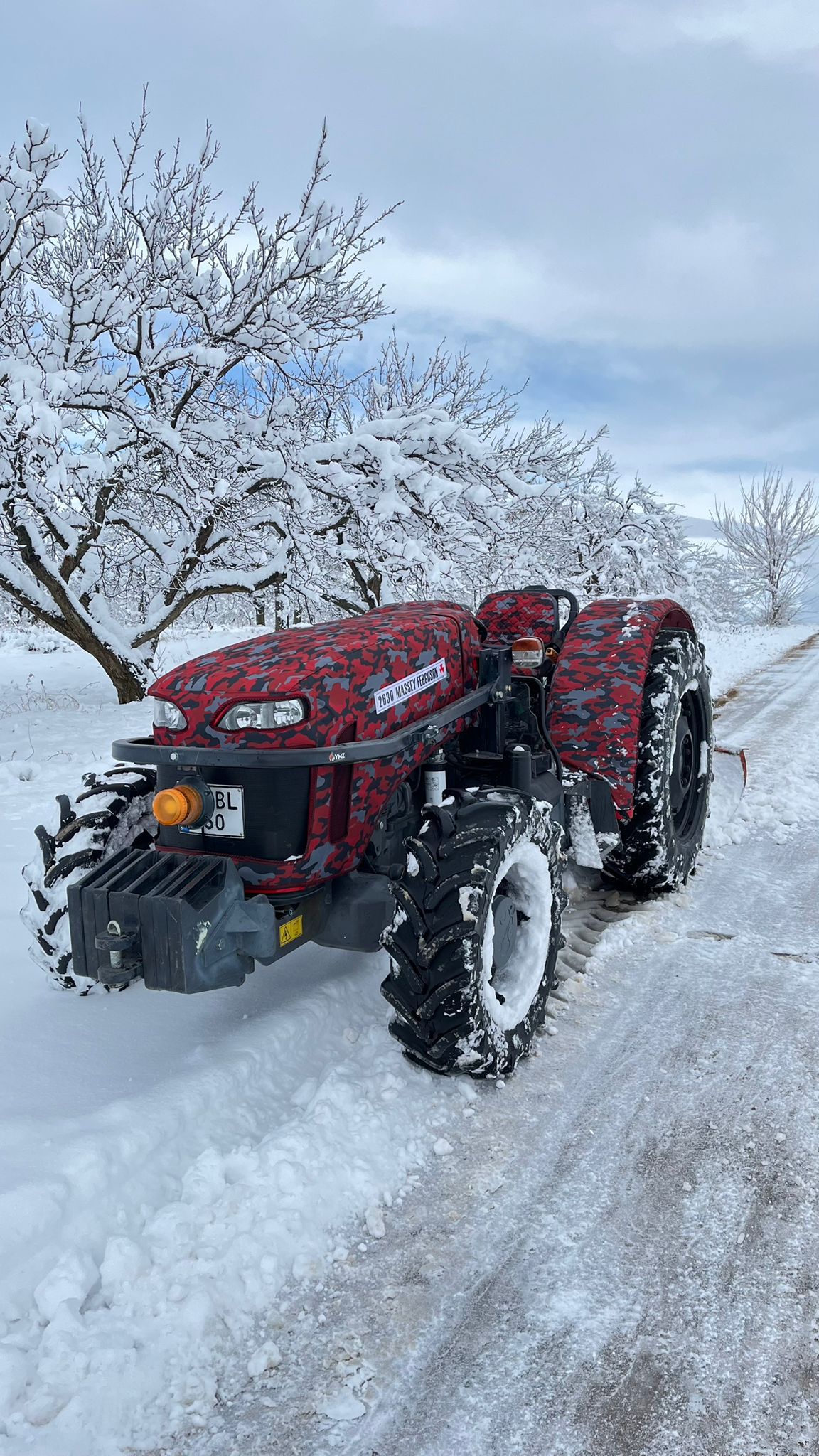 Massey Ferguson 2615 Traktör Kılıfı