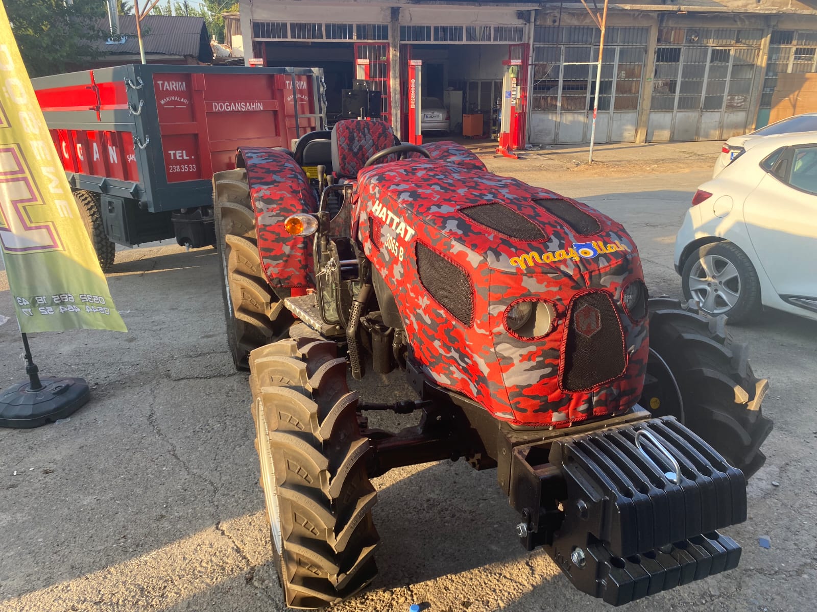 Hattat Traktör 3065 B Traktör Kılıfı