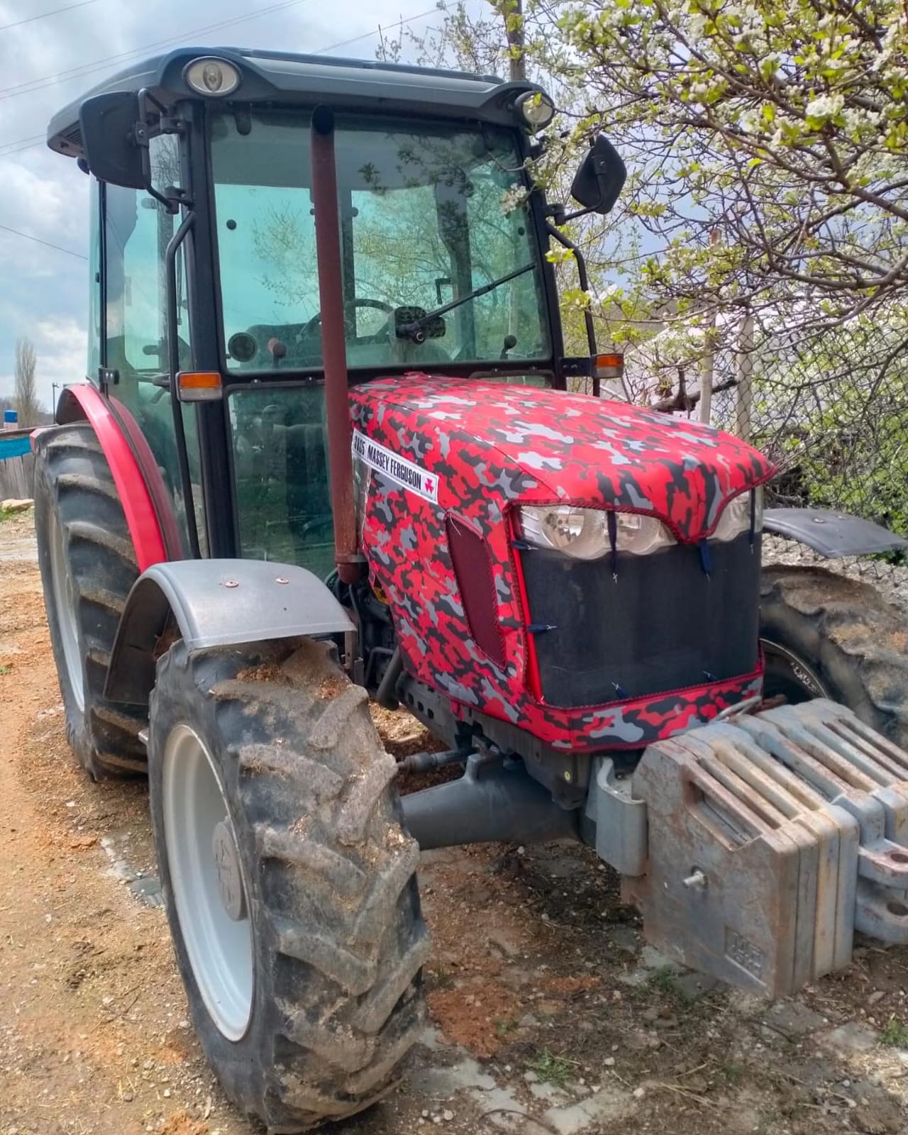 Massey Ferguson 3625 Tarla Tipi Traktör Kılıfı
