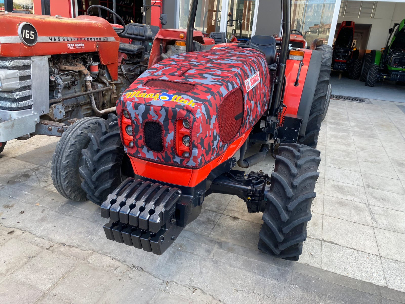 SAME Frutteto 80 Traktör Kılıfı