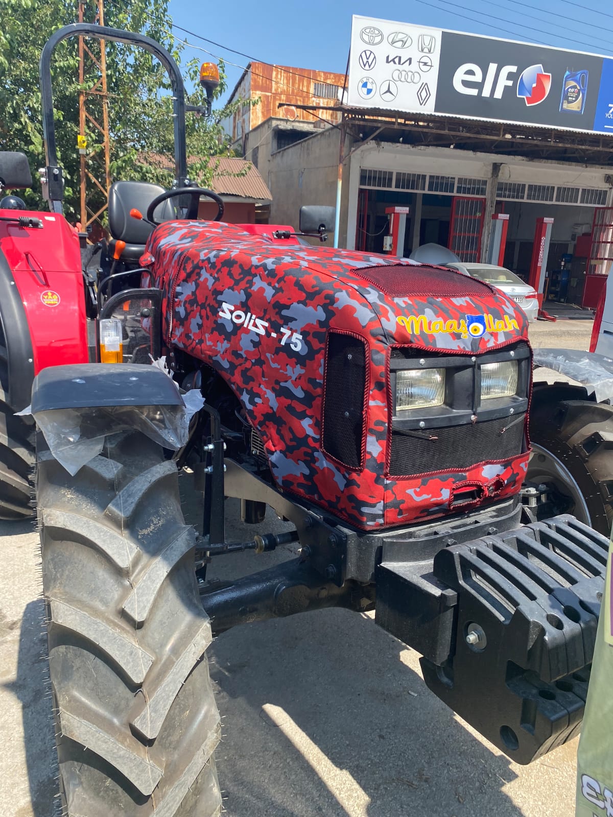 SOLIS 75 TRAKTÖR KILIFI